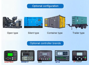최고 판매 WEW 100% 슈퍼 사일런트 디젤 발전기 30kva-1000kva ATS 24V DC 전기 시작 모바일 유형 - Product Image 5