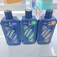 UUKKG – Fournisseur d'usine – Shampoing et gel douche 2-en-1 pour hommes – Anti-pelliculaire, contrôle du sébum, exfoliant – Soin quotidien pour le bain masculin