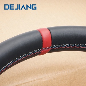 Volante in Pelle Nera per <span class=keywords><strong>BMW</strong></span>, Compatibile con Modelli G30 G31 G32 X3 G01 X4 G02 M2 G87 M3 G80 M4 G82 G42 G20 M5 F90 G11 - Product Image 5