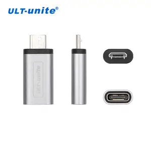 Ult-unite yüksek kaliteli mikro USB erkek USB tip C dişi adaptör dönüştürücü