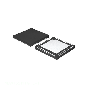MAX15511TGTL+T BOM IC en Stock, Componentes Electrónicos, CPU, CONTROLADOR, DUAL QFN, Gestión de Energía (PMIC) - Product Image 1