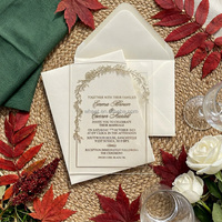Invitation de mariage en acrylique transparent de haute qualité, personnalisable avec logo, pour les invités, fabriquée en Chine, idéale pour les mariages, les anniversaires et les occasions spéciales.