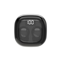 Écouteurs sans fil miniatures pour le sommeil, affichage numérique, isolation phonique, son stéréo intra-auriculaire ultra-confortable pour dormir sur le côté