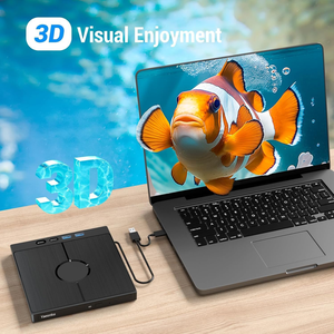 Hỗ trợ tùy chỉnh OEM nhỏ <span class=keywords><strong>Blu</strong></span>-<span class=keywords><strong>ray</strong></span> CD Nhà Văn Đầu đốt Ổ đĩa quang USB bên ngoài DVD RW Máy nghe nhạc Đầu đọc thẻ ổ đĩa - Product Image 6