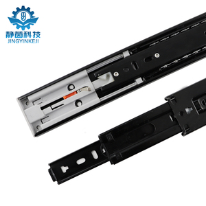 45mm 3 lần mở rộng đầy đủ đẩy để mở bóng mang ngăn kéo trượt với đạn tự nảy cho tủ bếp & khách sạn - Product Image 3