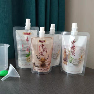 Sachet de médicament liquide autoportant de qualité alimentaire, emballage scellé portable pour usage médical - Product Image 5