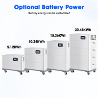 Système d'énergie solaire Batterie au lithium 20 kWh 48 V 400 Ah Batterie solaire Lifepo4 Batterie de stockage d'énergie domestique