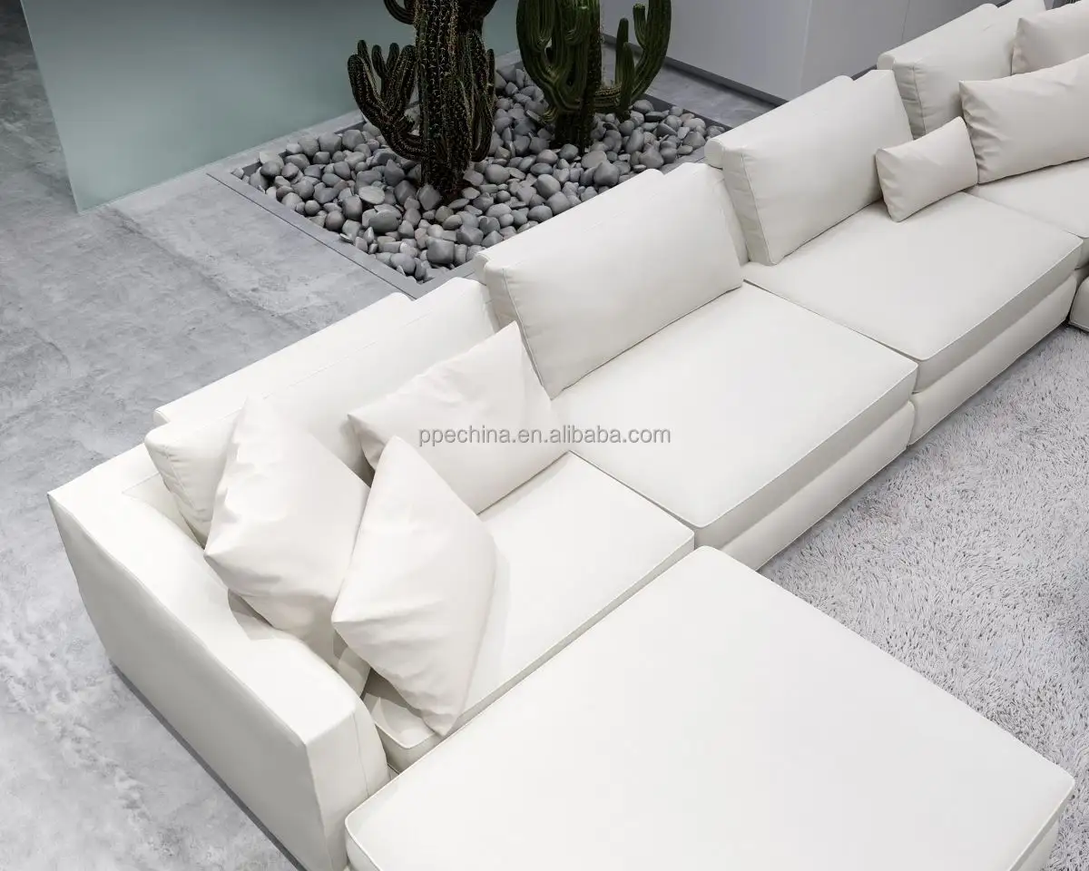 Manufactory Modern Design Hot Sale High-End Luxe Bank Set Huis Meubilair Moderne Minimalisme Sectionele Slaapbank