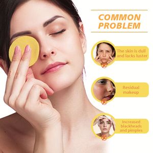 Cosmetics Factory Private Label Turmeric Facial Cotton Pads Tartaric Acid Cleaning Face Care Kit & Skin Care Sets Wholesale - Product Image 4