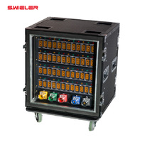Distributeur de puissance triphasé 200A avec prises Edison Twist Lock, 18/24/36 sorties, pour scène, DJ, éclairage de concert, usage américain