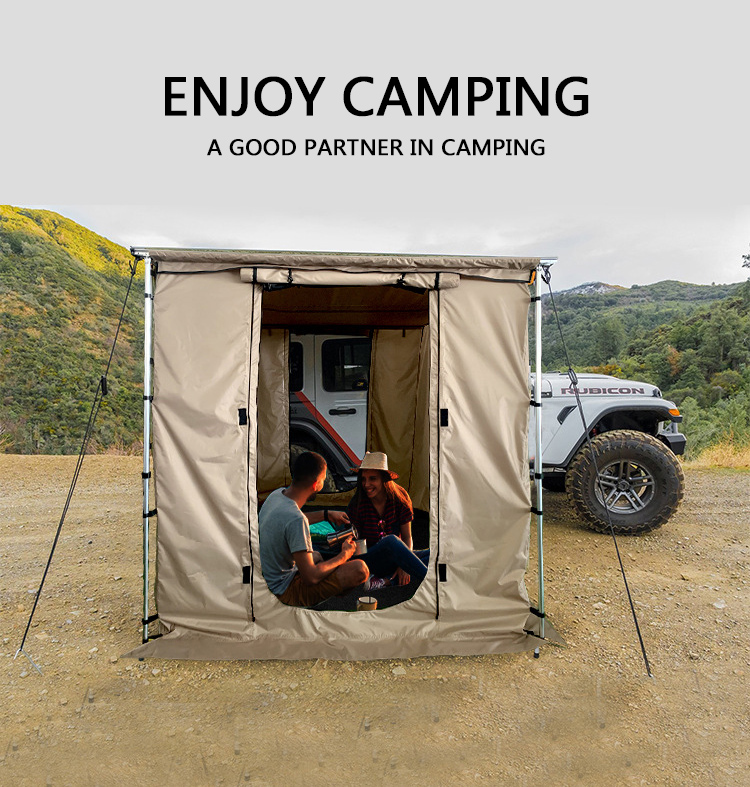 5000g Camper Outdoor Car Tent Outside Tent For Cars Self Driving With Annex Room