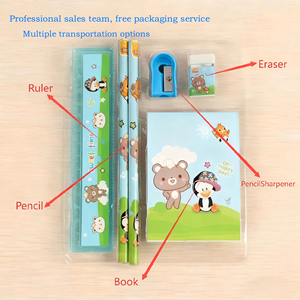 Soododo Atacado Kit de Papelaria de Aniversário para Meninos e Meninas para Prêmios de Sala de Aula e Presentes de Jardim de Infância Acompanhado por uma Caixa de Presente - Product Image 4