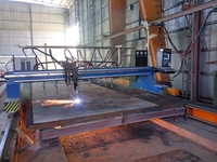 NOUVEAU Prix d'usine Machine de découpe à la flamme CNC automatique Modèle robuste Équipement de découpe de plaques métalliques Double entraînement par servomoteur