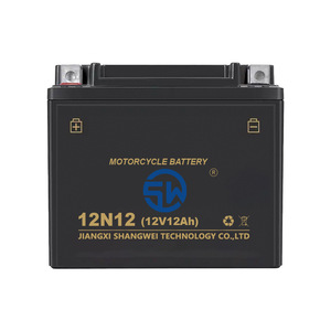 แบตเตอรี่รถจักรยานยนต์เจียงซี ซางเว่ย รุ่น 12N12 12V 12Ah VRLA สำหรับยานยนต์ไฟฟ้า - Product Image 1