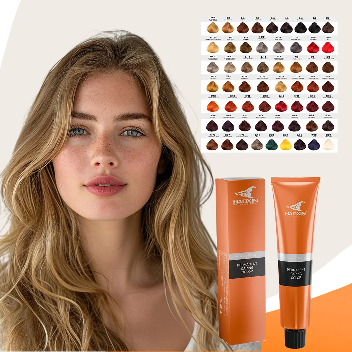 HAOXIN All Colors Are Available Hair Color No Ammonia Semi Permanent Hair Dye Color