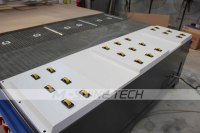 Routeur CNC ATC 2130 avec étiquetage automatique 360 ° Machine de découpe CNC à lame rotative pour la production de panneaux de meubles, armoires et placards