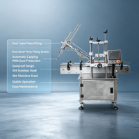 Machine de capsulage automatique anti-poussière Baiheng pour bocaux alimentaires, avec couvercles à pression pour bidons métalliques/plastiques