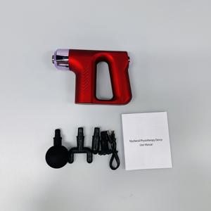 Pistolet de massage portatif à percussion pour tissus profonds, stimulateur musculaire électrique rechargeable, 4 têtes, 5 vitesses - Product Image 5