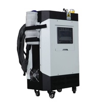 Machine de nettoyage au laser à fibre pulsée, machine de nettoyage au laser portable pour l'élimination de la rouille, adaptée à l'élimination de la rouille des métaux