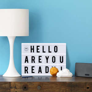 Caja de Luz Rosa con 265 Letras y Emojis, Letrero Luminoso LED para Decoración de Hogar, Oficina o Habitación, Regalo para Niñas - Product Image 6