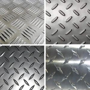 厚さ6Mm厚さマイルドスチールチェッカープラットフォーム在庫配送材料 - Product Image 1