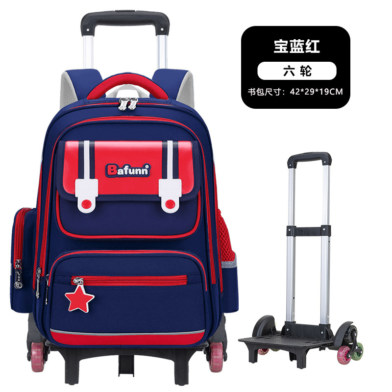 Red six-wheel