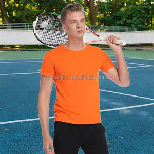 Camiseta Esportiva Unissex Personalizada com Impressão Sublimada e Logo Personalizado, Camiseta Masculina Barata em Poliéster de Secagem Rápida - Product Image 6