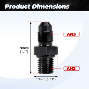 Adaptateur de refroidisseur d'huile Orb AN3 AN4 AN6 AN8 AN10 AN12 AN16 AN20 pour remplacement et réparation - Product Image 4
