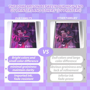 Mô hình lắp ráp Hanxin Anime với in hình nhân vật hoạt hình, dùng làm quà tặng hoặc trang trí phòng, làm từ acrylic tùy chỉnh - Product Image 3