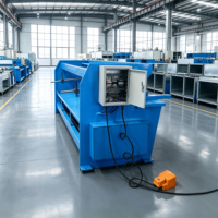 Équipement de fabrication métallique industriel non hydraulique, cisaille à moteur électrique pour le travail des tôles en acier doux
