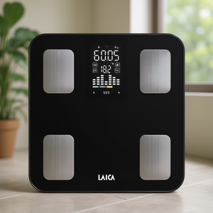 Pèse-personne intelligent Laika 180 kg avec verre trempé et connectivité Wi-Fi pour salle de bain - Product Image 2