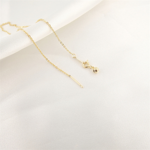 Catene per la creazione di <span class=keywords><strong>gioielli</strong></span> in ottone placcato oro 18k <span class=keywords><strong>gioielli</strong></span> aleaccessori mobile regolabile bracciale O catene - Product Image 1