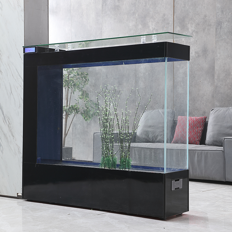 Affichage intelligent de la température en verre noir ultra-blanc avec vidange à une touche.