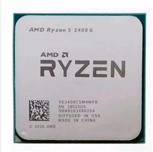 AMD RYZEN 5 2400G Quad Core 3.6 GHz Socket AM4 65W YD240BC6M4MFB โปรเซสเซอร์เดสก์ท็อปมือสอง - Product Image 1