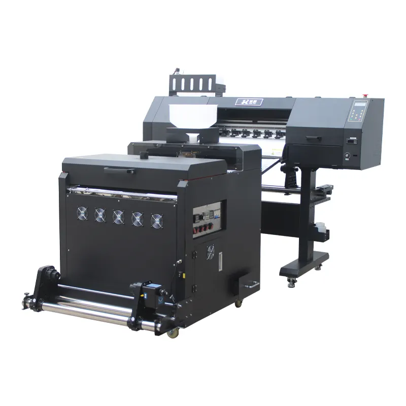 24-дюймовый DTF принтер пожизненная гарантия с i3200 XP600 высокая скорость 60 см DTF принтер печатная машина все в одном 24 дюймов DTF печать