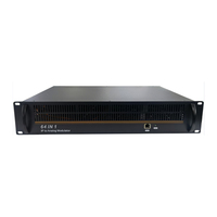 Convertidor de TV por Cable 64 en 1 PAL NTSC, Modulador de RF Analógico a IP para Decodificación H.265 H.264 MPEG2