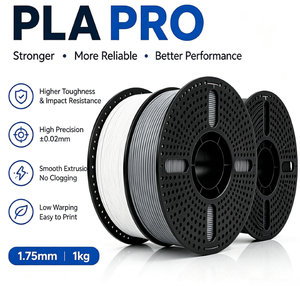 Filament d'imprimante 3D PLA+ 1,75 mm 1 kg, précision dimensionnelle ±0,02 mm, haute résistance pour la fabrication de modèles FDM, fourni par l'usine - Product Image 1