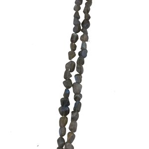 Hochwertige unregelmäßige und raues lockeres Perlenstrang natürliche Labradorit-Edelsteinperlen 8-12 mm - Product Image 3