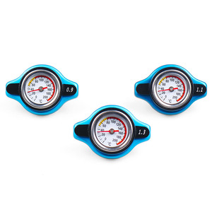 Couvercle de <span class=keywords><strong>radiateur</strong></span> de Thermostat de course avec jauge de température de l'eau 0.9 BAR ou 1.1 BAR ou 1.3 BAR (petite tête) <span class=keywords><strong>sans</strong></span> Logo - Product Image 1