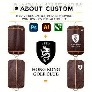 Sacs anti-poussière personnalisés pour sacs à main, housses de protection pour vêtements de luxe avec logo, portables, imperméables, pliables, en tissu non tissé, pour costumes - Product Image 3
