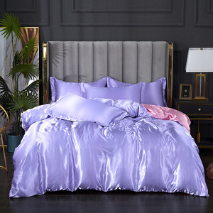 Hóa Chất fibre 7-Piece bedding <span class=keywords><strong>Set</strong></span> Duvet cover & 3-Piece tấm ga trải giường màu rắn sử dụng nhà - Product Image 5