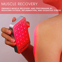 Lampe LED de thérapie par lumière rouge portable IDEATHERAPY, nouvelle conception, série RL, télécommande, pour les voyages et la maison.