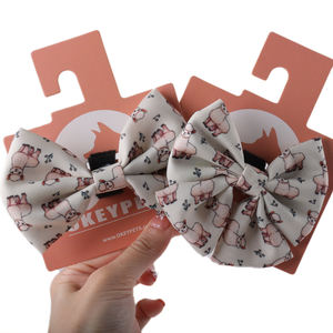 หูกระต่ายพิมพ์ลายแฟชั่นสำหรับลูกสุนัขและแมวออกแบบได้ตามต้องการการ์ดกระดาษพิมพ์ลายน่า<span class=keywords><strong>รัก</strong></span>สง่างาม - Product Image 3