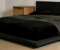 Lit au sol de 1,8 mètre, chambre principale, lit double, petit format, lit plateforme