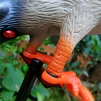 Décoy de canard colvert de haute qualité en matériau HDPE 6V avec peinture écologique de haute qualité, télécommande pour la chasse et les sports de plein air