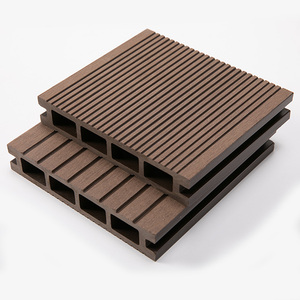Chất lượng cao tùy chỉnh WPC decking hiện đại ngoài trời bằng Gỗ nhựa composite sàn 3D dập nổi hạt gỗ chịu thời tiết - Product Image 2