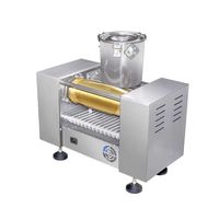 Machine à crêpes automatique commerciale Mini mille crêpes Machine à faire des feuilles de crêpes automatiques