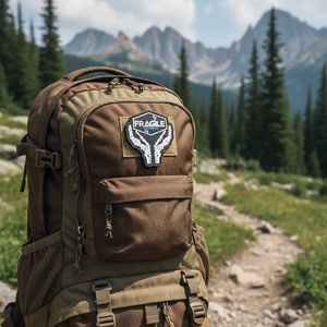 ตราสัญลักษณ์เดธสตรันดิง 3D ไฟกลางคืน ตราสัญลักษณ์ทางยุทธวิธี กันน้ำ ทำจาก PVC ยางนิ่ม สายรัดแขน ตราสัญลักษณ์สร้างกำลังใจ - Product Image 3