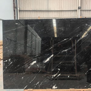 Plans <span class=keywords><strong>de</strong></span> travail pour salles <span class=keywords><strong>de</strong></span> bain et cuisines, et dalles <span class=keywords><strong>de</strong></span> marbre noir Galaxy Cosmic Black pour la conception personnalisée <span class=keywords><strong>de</strong></span> maisons - Product Image 5