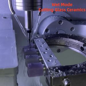 เครื่องกัดซีเอ็นซี5แกนเครื่องกัดฟันระบบกล้อง CAD PMMA Peek แก้วเซรามิกแบบเปียกและแห้ง - Product Image 3